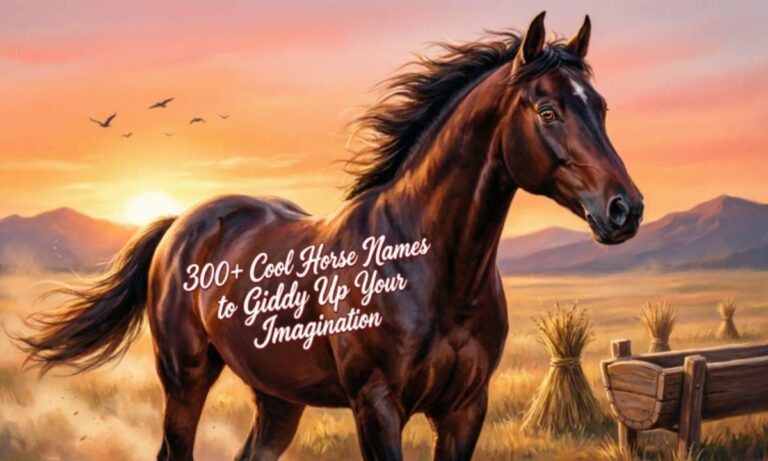 300+ Cool Horse Names to Giddy Up Your Imagination