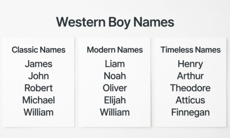 350+ Western Boy Names and Cowboy Baby Names