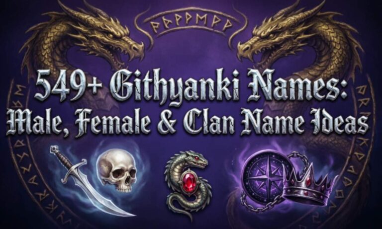 549+ Githyanki Names Male, Female & Clan Name Ideas