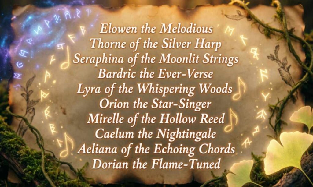 Additional Bard Names