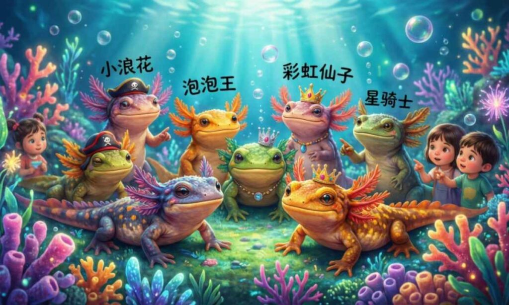 Best Axolotl Names
