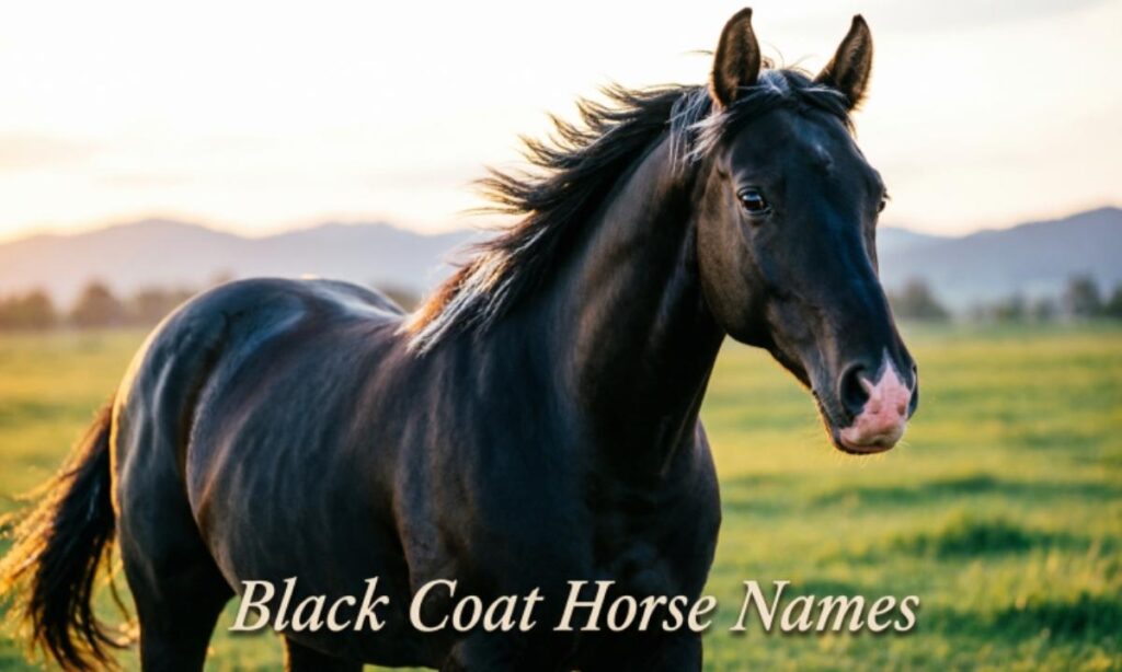Black Coat Horse Names