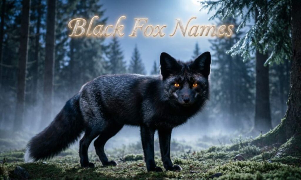 Black Fox Names