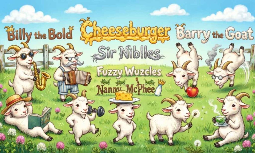 Classic Funny Goat Names