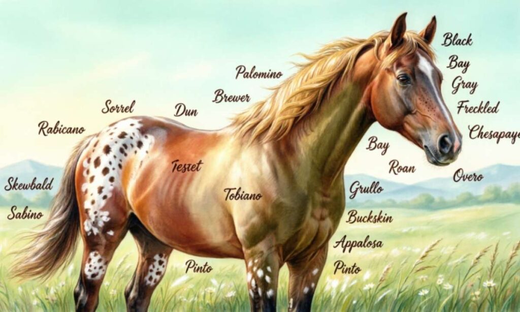 Coat Colour Names to Name Your Horse