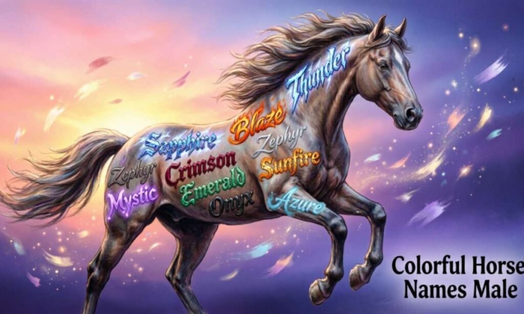 Colorful Horse Names Male