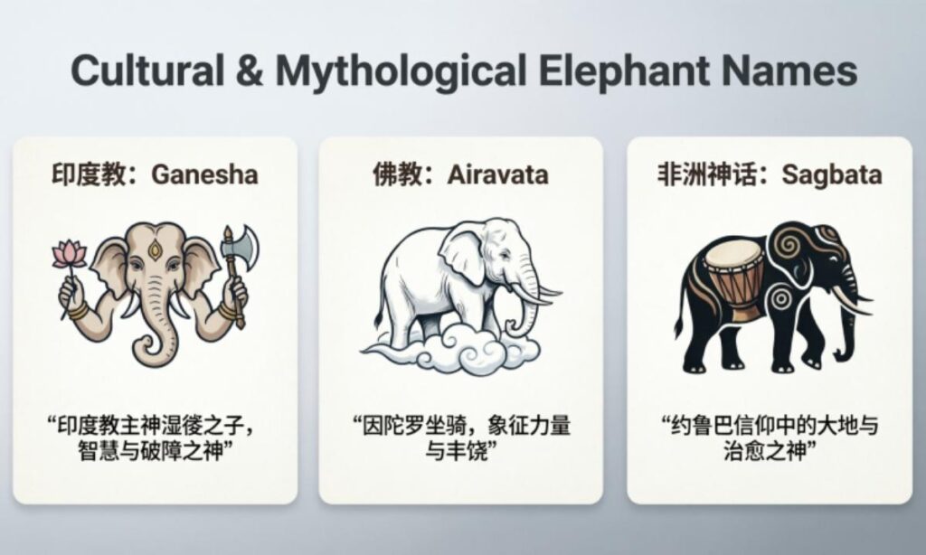 Cultural & Mythological Elephant Names