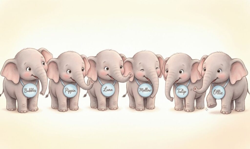 Cute & Gentle Elephant Names