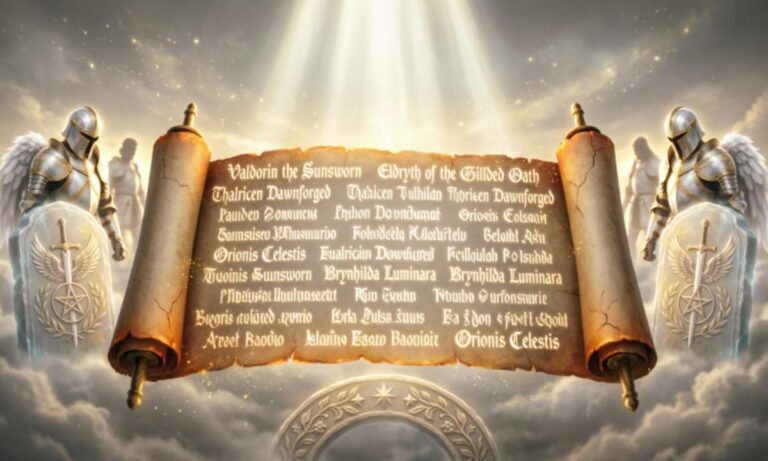 D66 Paladin names – 200 unique, glorious and light infused names