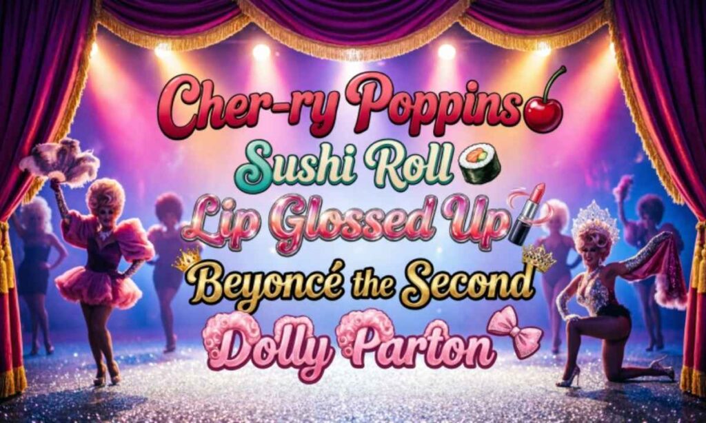 Funny Drag Queen Names