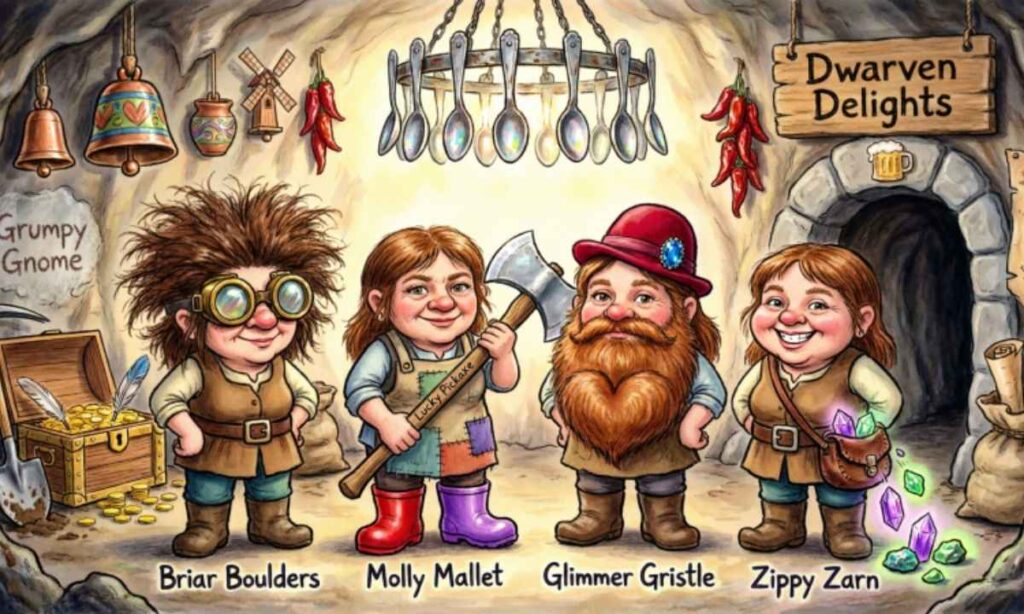 Funny Female Dwarf Names