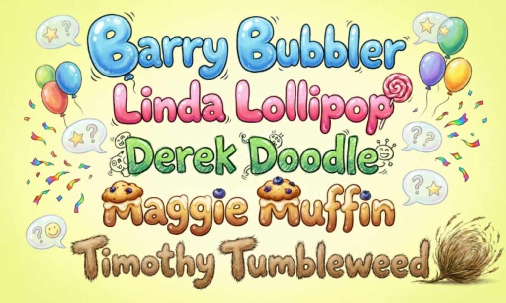 Funny First and Last Names