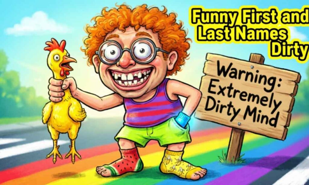 Funny First and Last Names Dirty