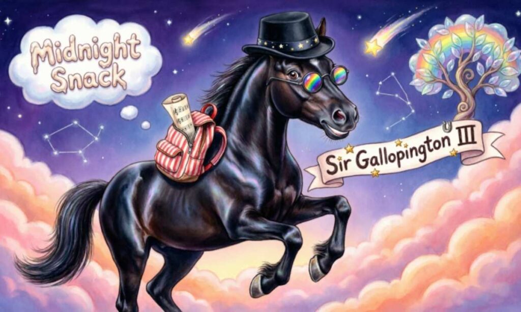 Funny and Creative Black Horse Names