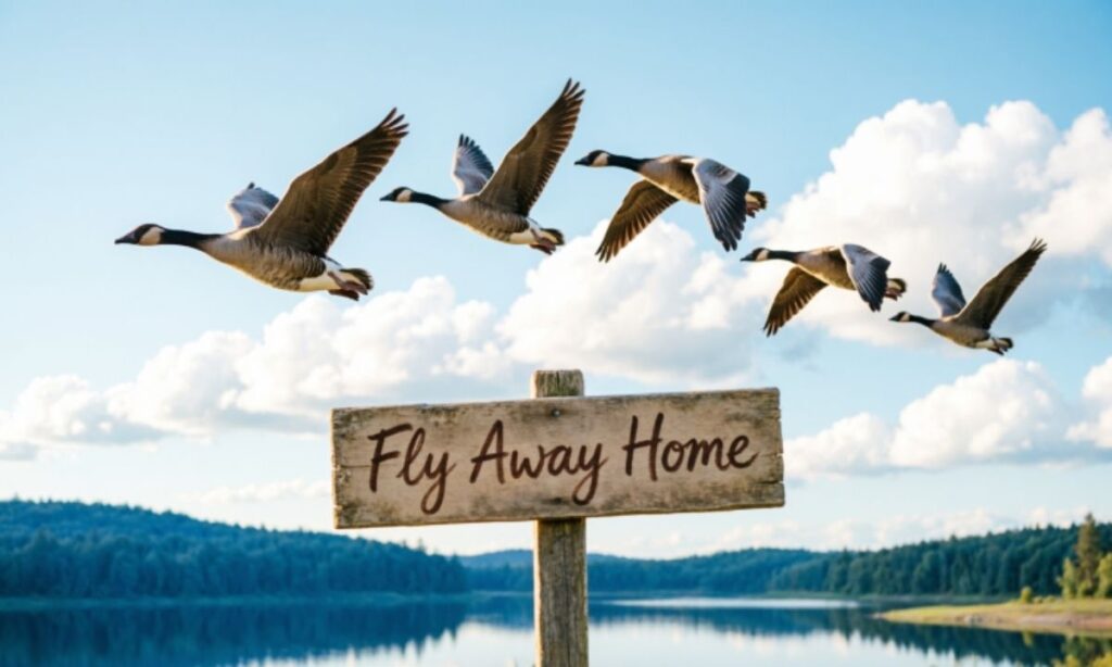 Geese Names in Fly Away Home