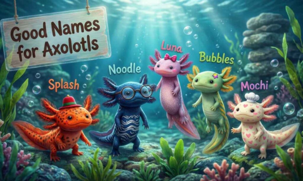 Good Names for Axolotls