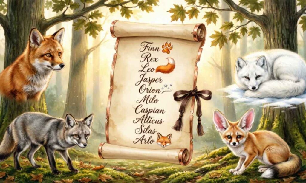 Male Fox Names