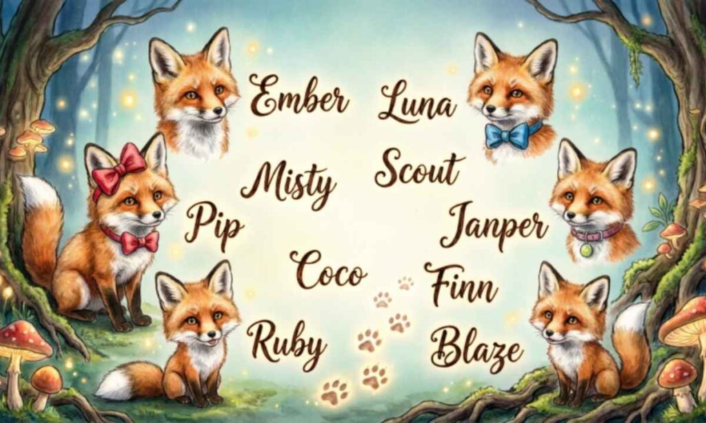 Pet Foxes Names