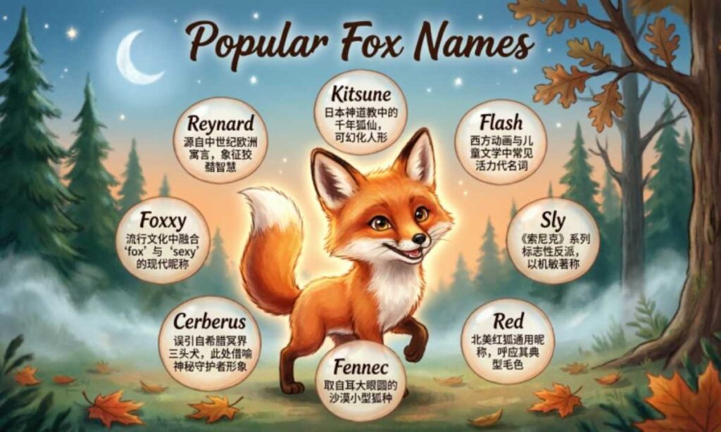 Popular Fox Names