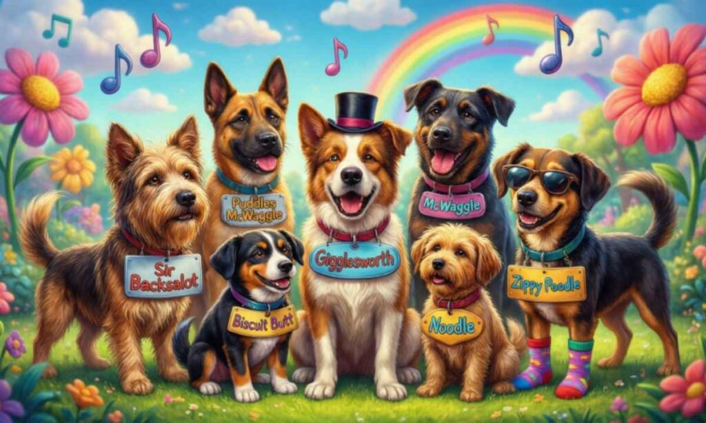 Quirky & Weird Funny Girl Dog Names