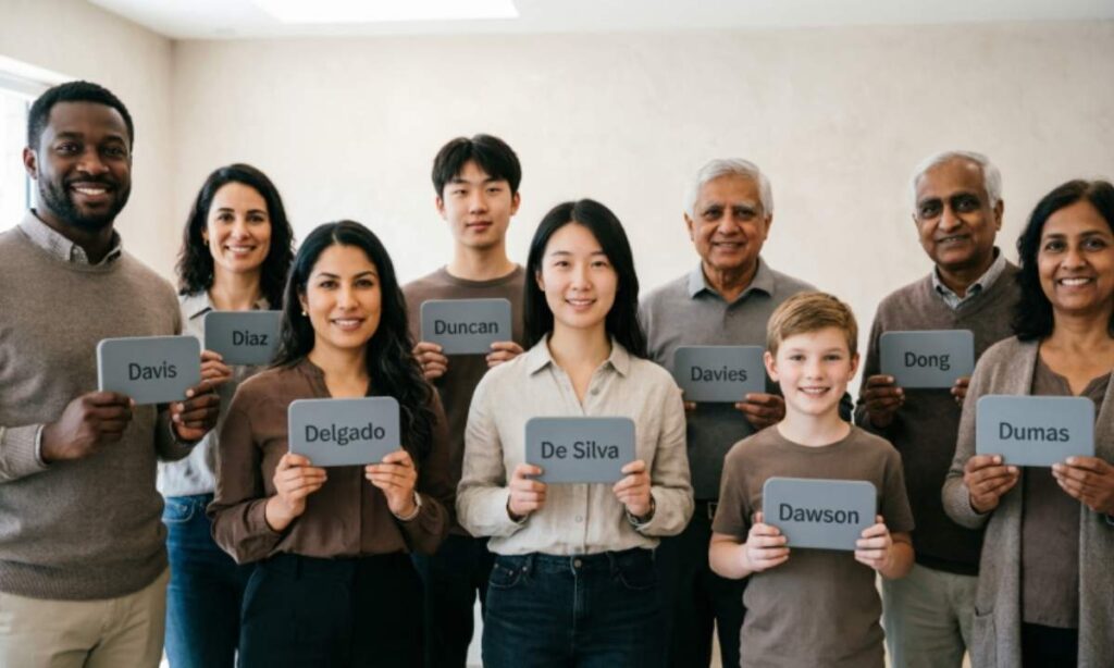 Unique Last Names That Start With D