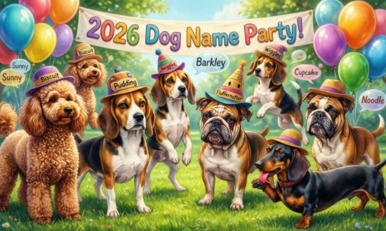 🎉 345+ Funny Girl Dog Names That’ll Make You Giggle in 2026! 🐶✨