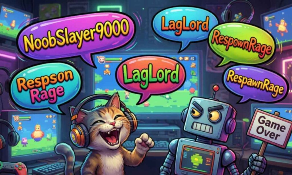 🎮 Funny Gaming-Inspired Gimkit Names