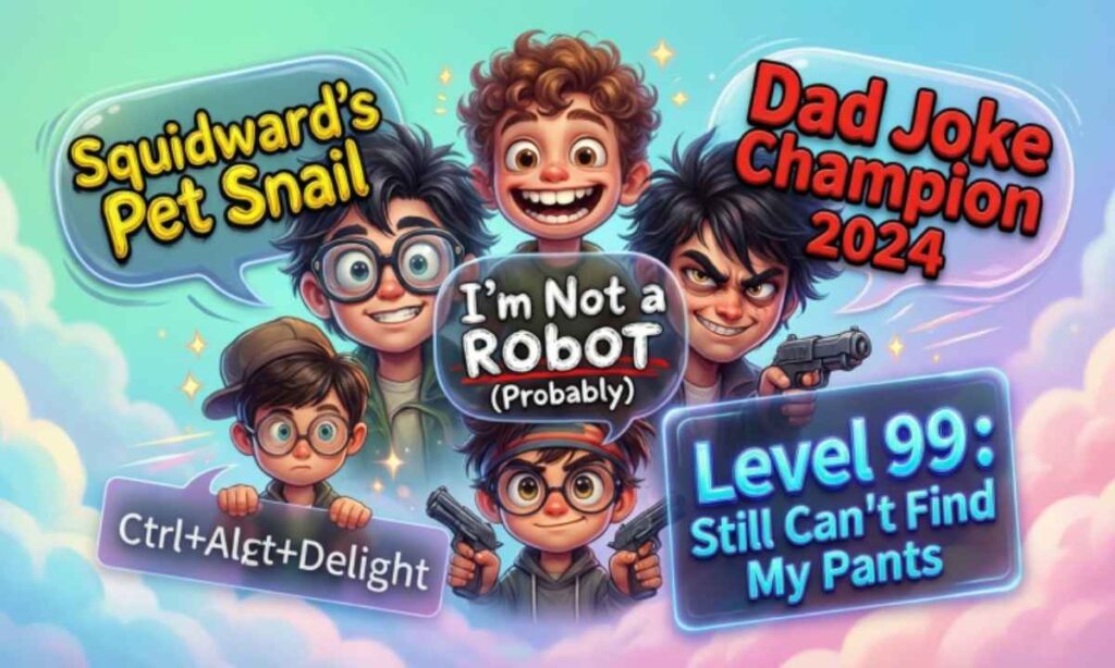 👦 Funny Steam Names for Boys