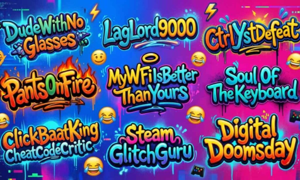 😂 Funny Names for Steam