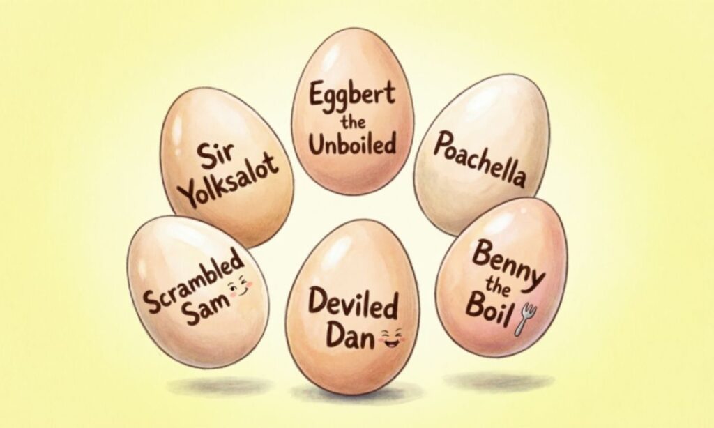 Funny Egg Names for Everyday Laughs