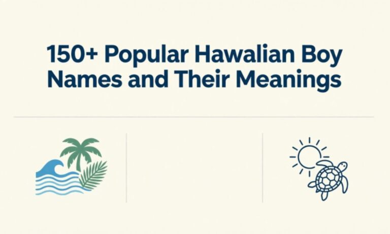 150+ Popular Hawaiian Boy Names and Their Meanings