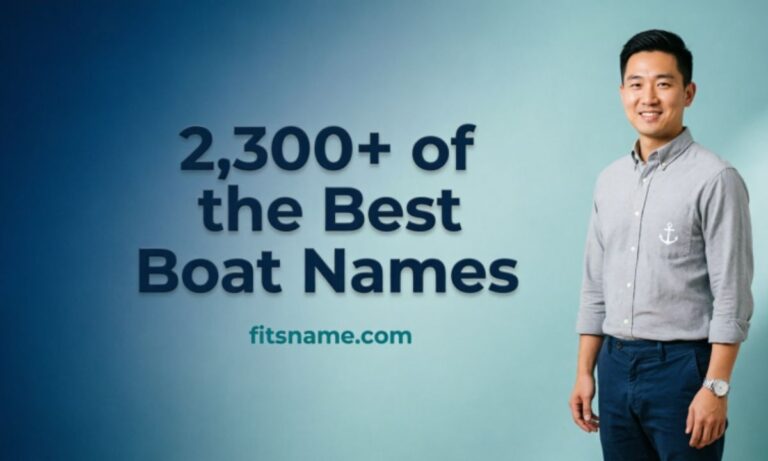 2,300+ of the Best Boat Names
