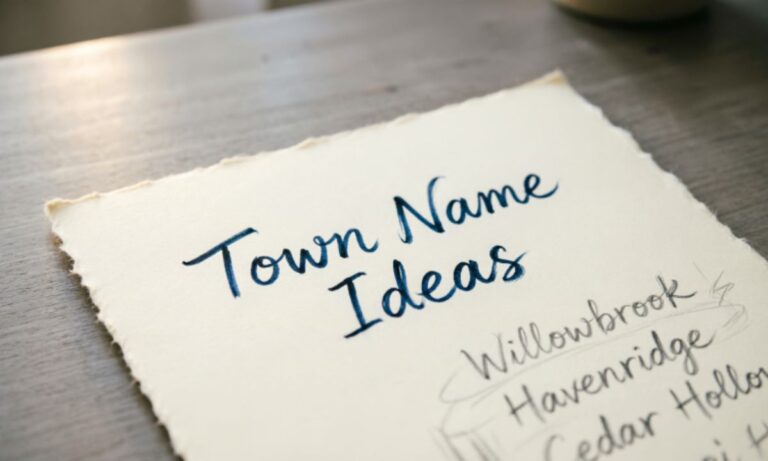 700+ Best Town Name Ideas For Your Next Fiction Story