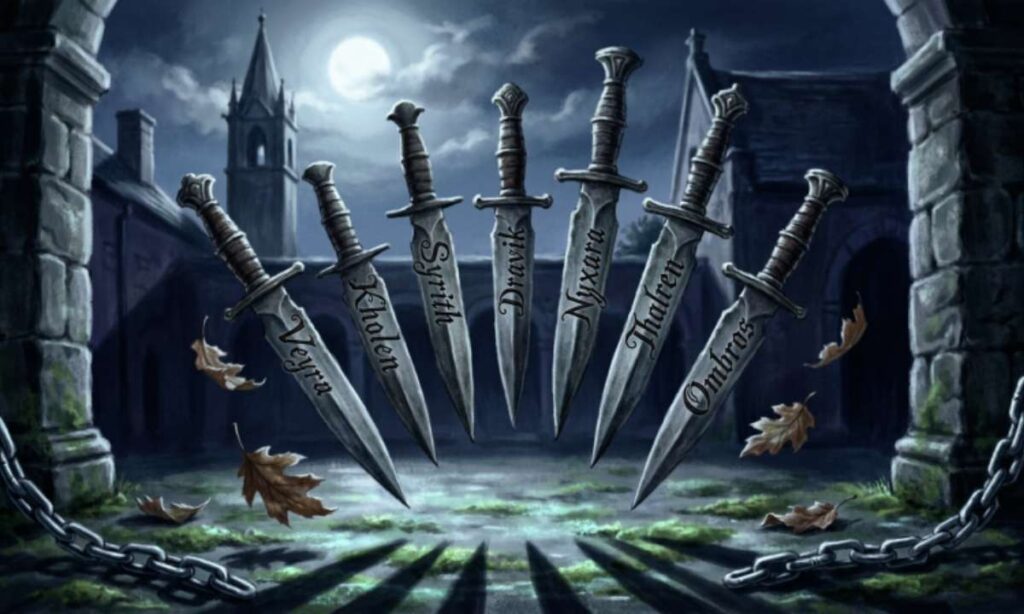 Assassin-Style Rogue Names for Dark Characters