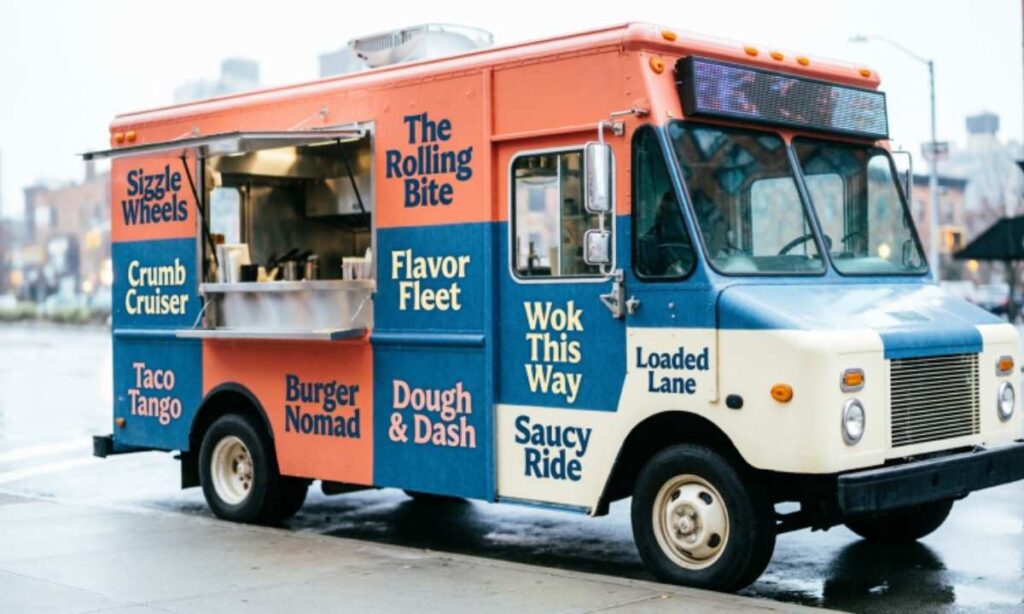 Catchy food truck business names