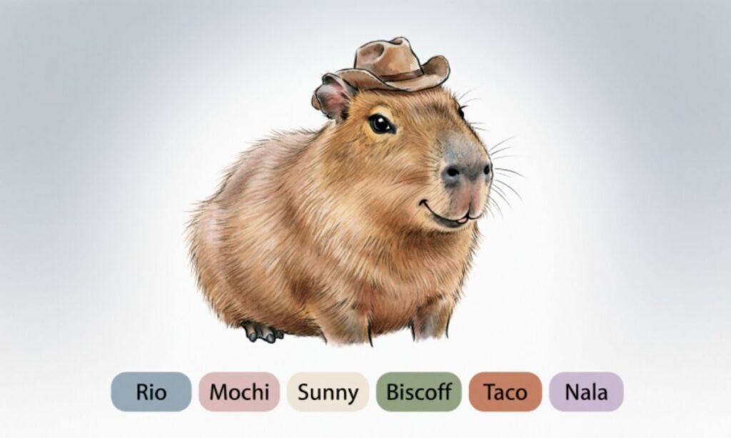 Cool Capybara Names