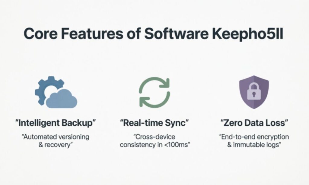Core Features of Software Keepho5ll