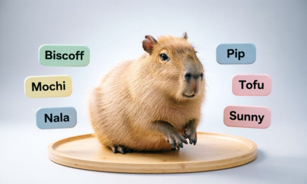 Cute Capybara Names