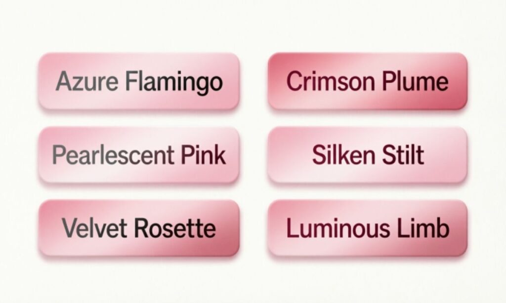 Elegant Flamingo Names