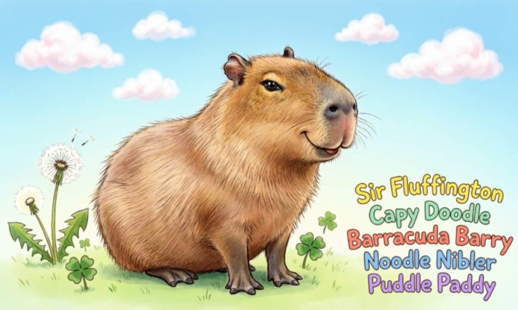 Funny Capybara Names