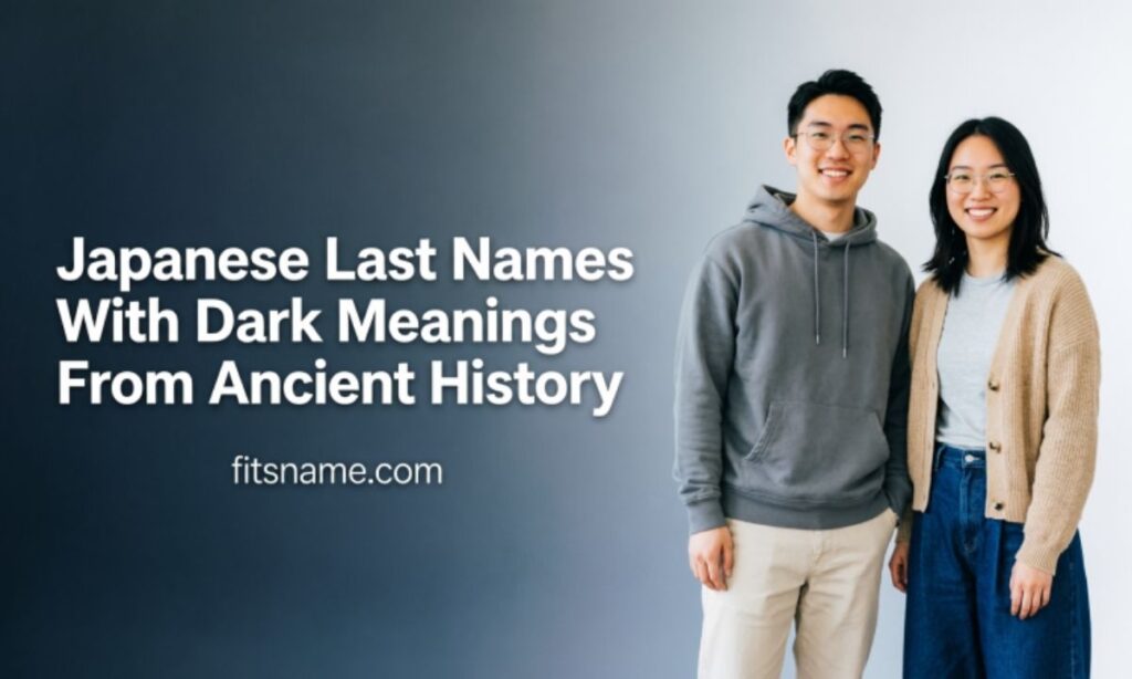 Japanese Last Names With Dark Meanings From Ancient History