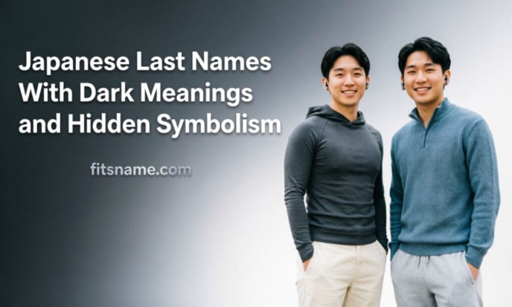 Japanese Last Names With Dark Meanings and Hidden Symbolism