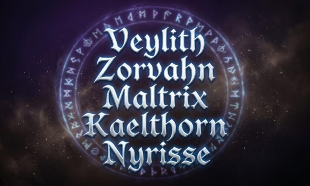 Modern & Trending Names With Warlock Style