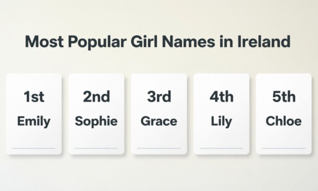 Most Popular Girl Names in Ireland