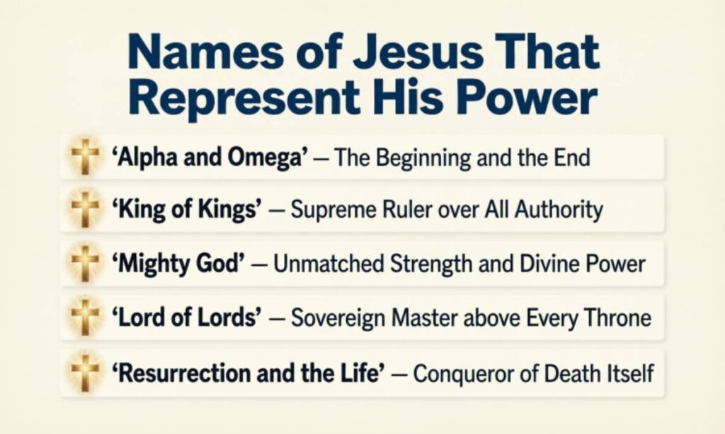 Names of Jesus That Represent His Power