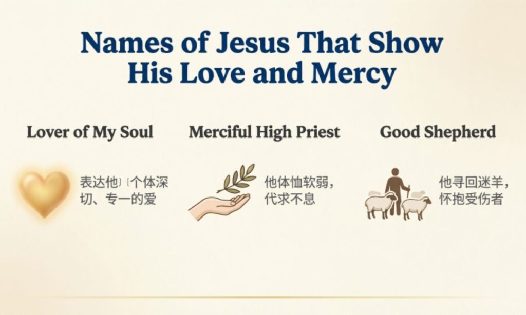 Names of Jesus That Show His Love and Mercy