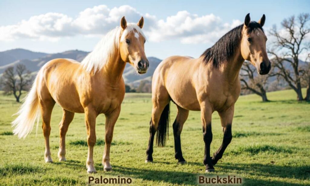 Palomino and Buckskin Horse Names