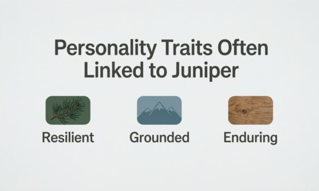 Personality Traits Often Linked to Juniper