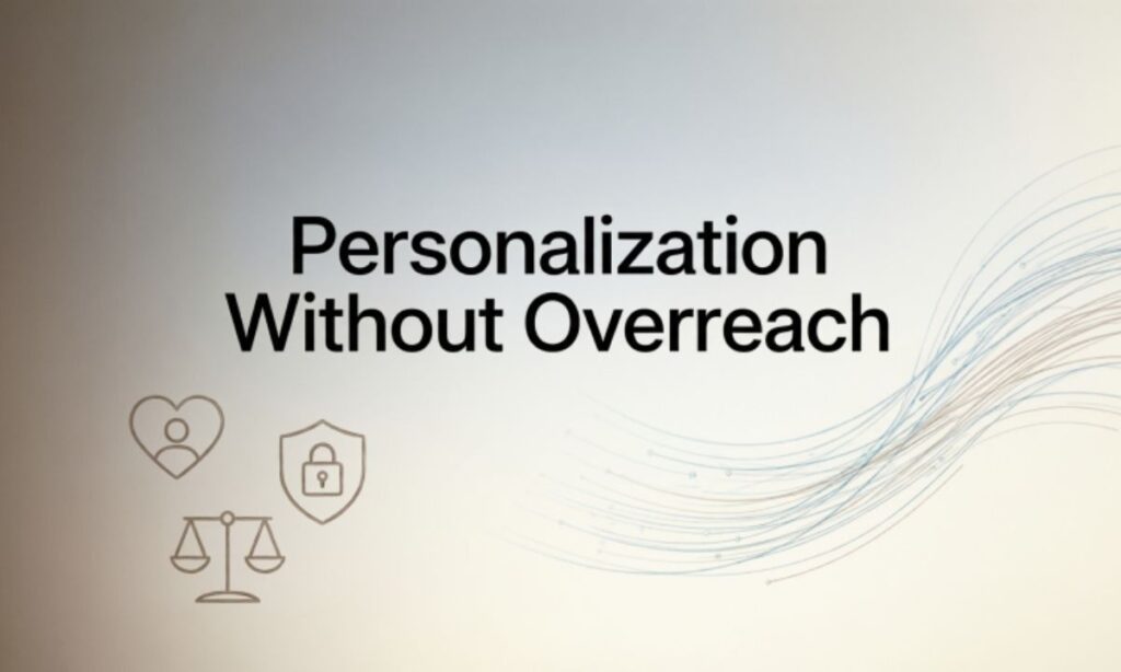 Personalization Without Overreach