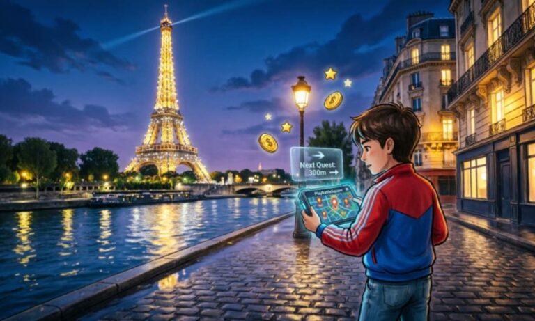 PlayBattleSquare Exploring Paris After Dark